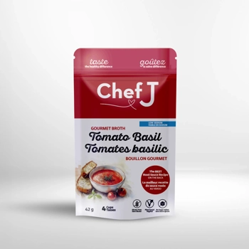 Bouillon gourmet tomates basilic sans gluten ajouté