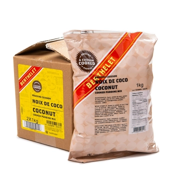 Pouding cuisson noix de coco