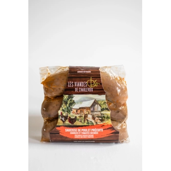 Saucisse de poulet Chorizo et Tomate bio