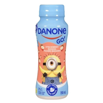 Yogourt à boire Fraises-Bananes