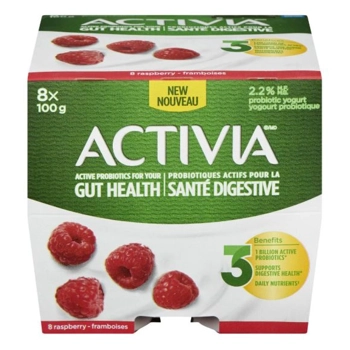 Yogourt Probiotiques Framboises