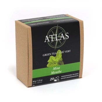 THÉ VERT - MENTHE - ATLAS - 20 sachets