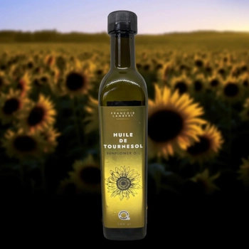 Huile de tournesol pressée à froid