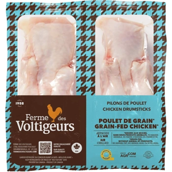 Pilons de poulet de grain