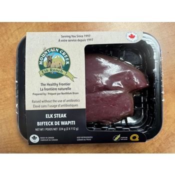 Elk steak