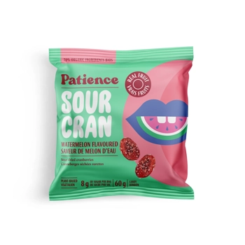 SourCran - Sour dried cranberries watermelon flavoured