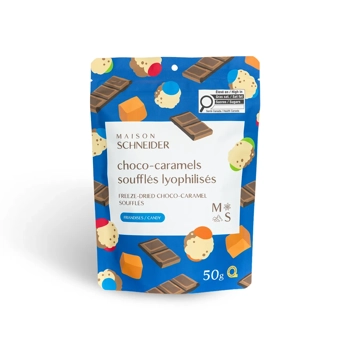 Freeze-dried Choco-Caramel Soufflés
