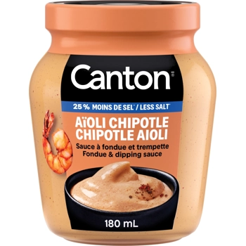 Aïoli Chipotle Fondue & Dipping Sauce 25% Less Salt