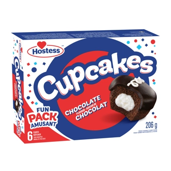 Hostess Chocolate Flavour Cupcakes
