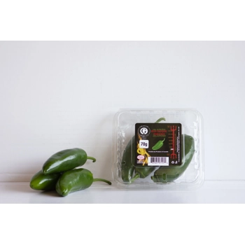 Piment Jalapeno, cultivés en champs et en serre