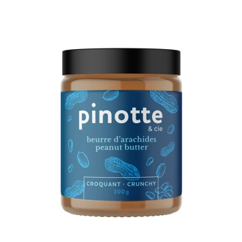 Beurre d'arachides croquant