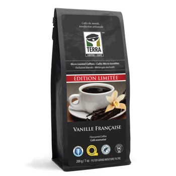 Café Édition Limitée - Vanille française et noisette - filtre