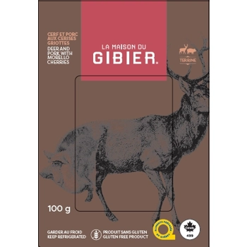 Terrine de cerf au cerise Griotte