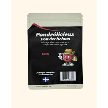 Powdered sugar free beverage mix - Litchi
