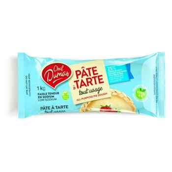 Pâte à tarte tout usage non-hydrogénée