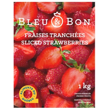 Fraises tranchées surgelées HRI 1 kg
