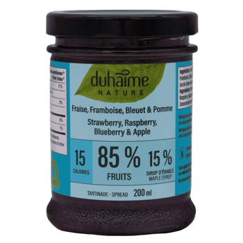 Strawberry, Raspberry, Blueberry & Apple