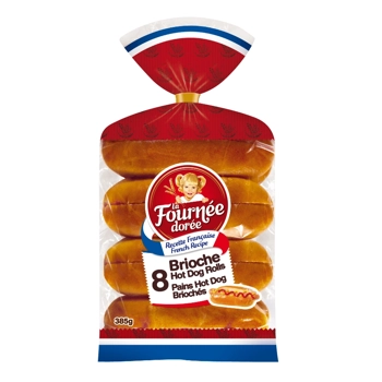 Pains hot dog briochés