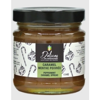 Peppermint caramel spread