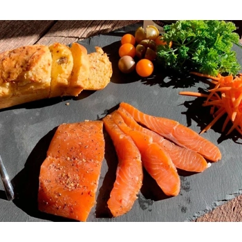 Saumon de l’atlantique fumé à froid