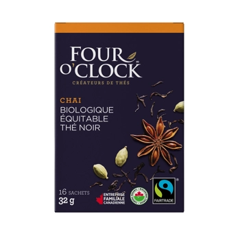 Thé noir chaï biologique équitable