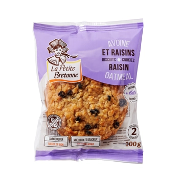Oatmeal and raisin cookies