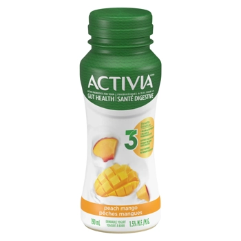 Lait frappé Probiotique Mangues-Pêches