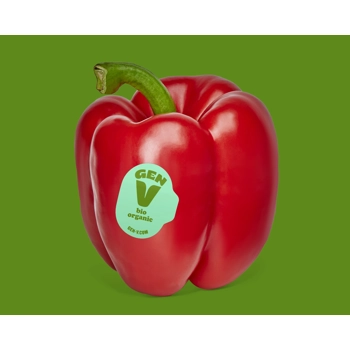 Poivron rouge biologique - unité