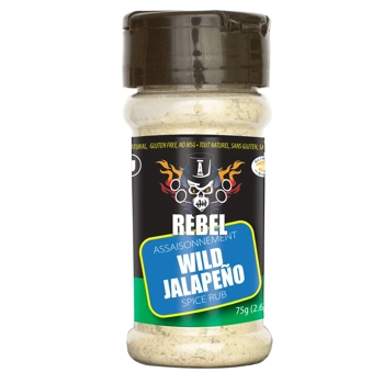 Aubrey D. Rebel Wild Jalapeño Spice Rub