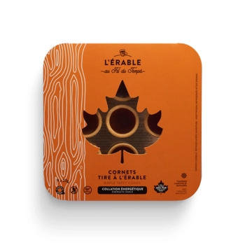 Cornets à la tire à l'érable