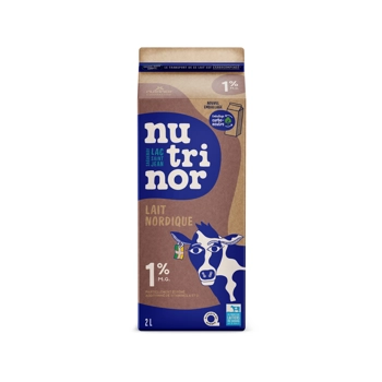 Lait 1 % carton
