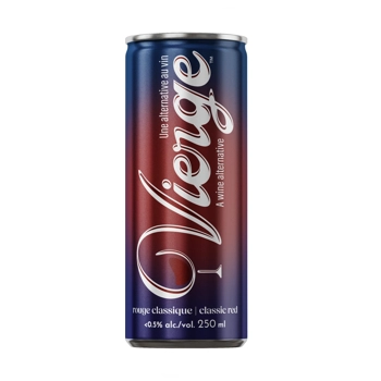 Vierge rouge classique - vin alternatif sans alcool