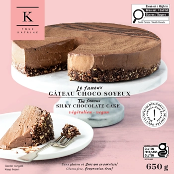 The famous silky chocolate cake
