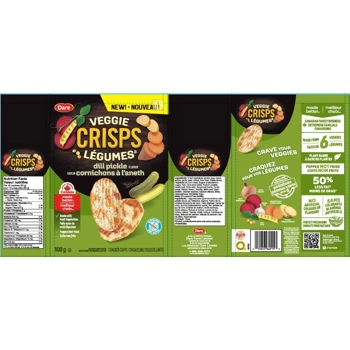 Veggie Crisps Dill Pickle