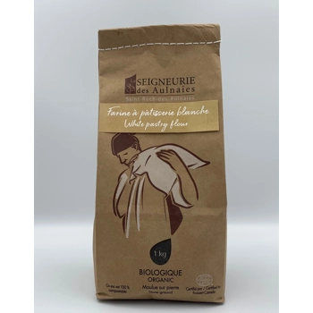 Farine à pâtisserie blanche