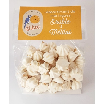 Meringues Erable et Mélilot.