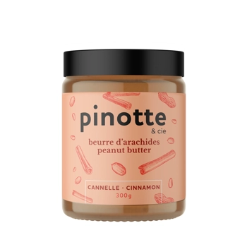 Beurre d'arachides à la cannelle.