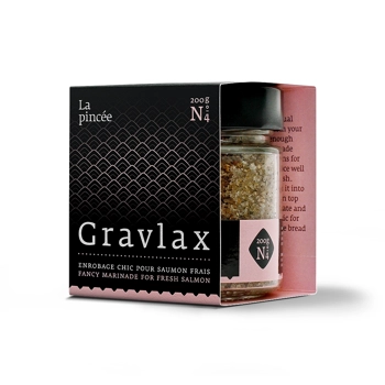 La pincée Gravlax · Preparation mix for gravlax