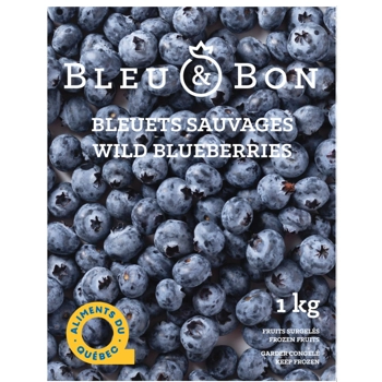 Bleuets sauvages surgelés HRI 1 kg