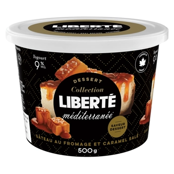 Yogourt Méditerranée 9% Gâteau au Fromage et Caramel Salé