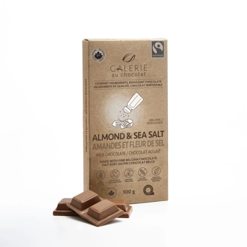 Almond & Sea Salt Milk Chocolate Bar