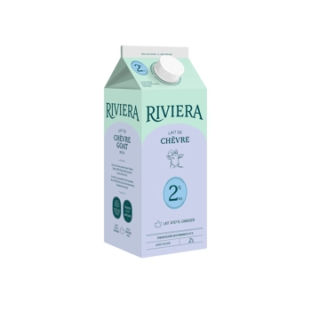 Lait de chèvre Riviera 2%