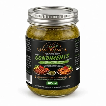 Sauce condiment pour viande et poulet