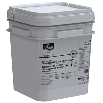 Concentré de bouillon de légumes en premier, sans gluten