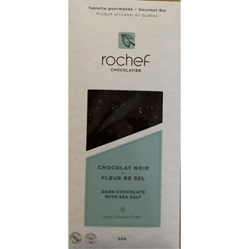 Tablette chocolat noir et fleur de sel