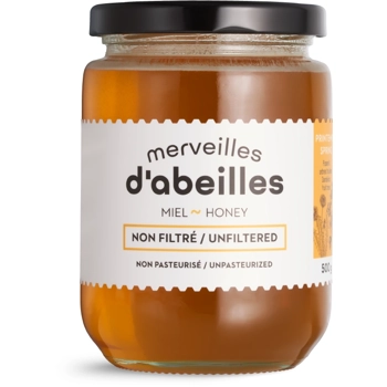 Miel de printemps non filtré