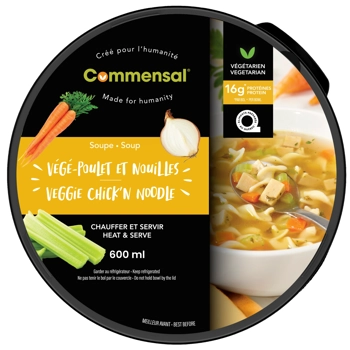 Soupe  végé-poulet et nouilles