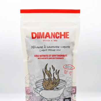 Mélange a saumure avec nitrite.