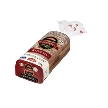 Miche à 100 % blé entier