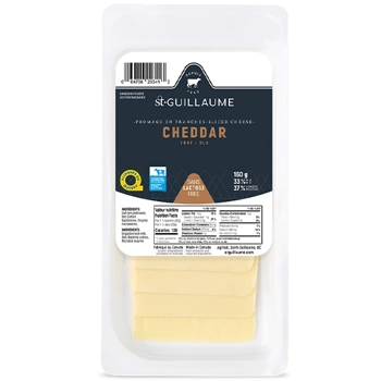 Cheddar fort St-Guillaume, en tranches